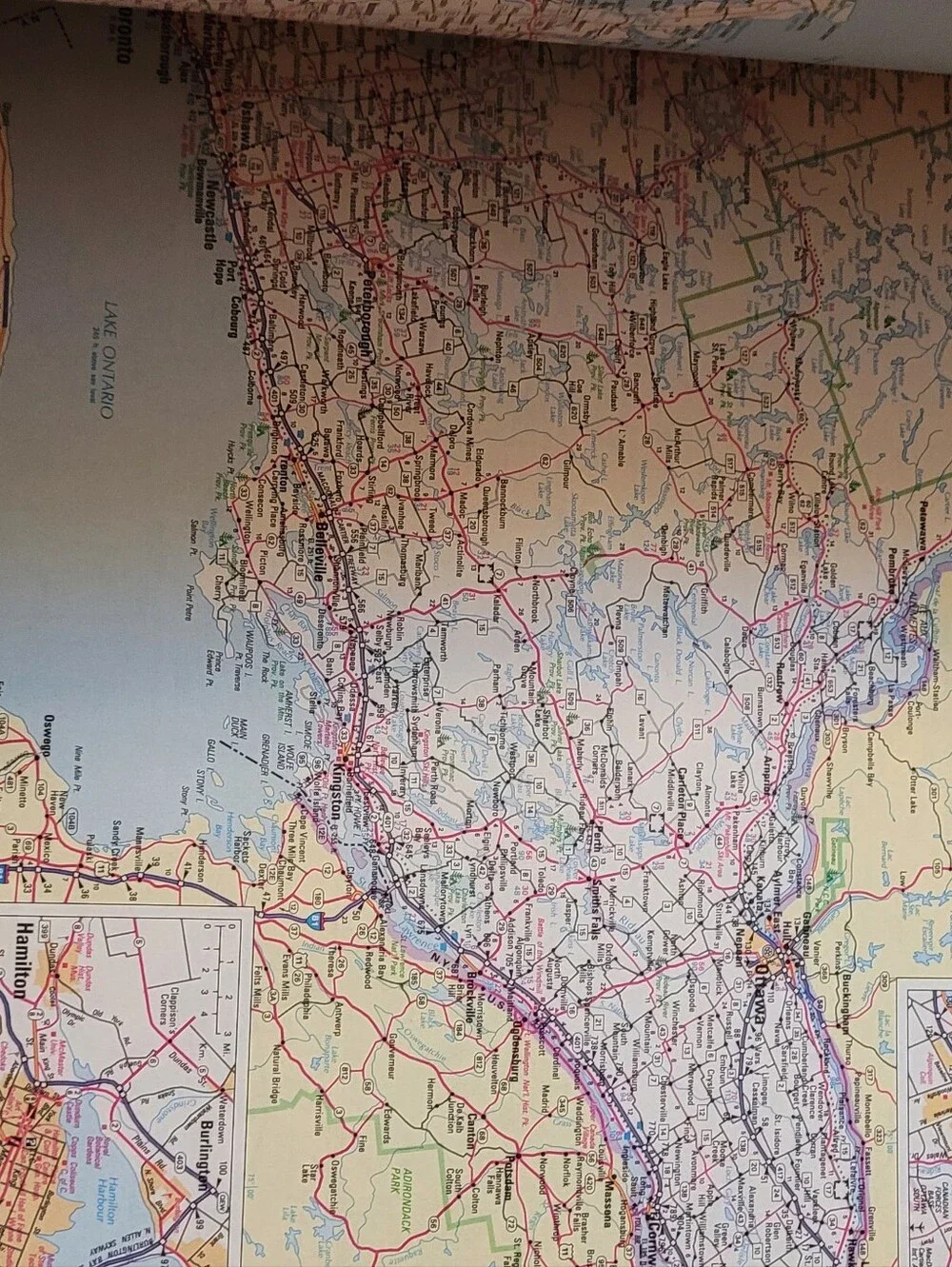 Allstate Road Atlas - Blue & Orange Cover